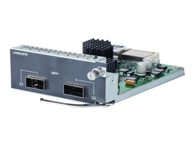 [JH155A] HPE 2-port QSFP+ Module - Erweiterungsmodul