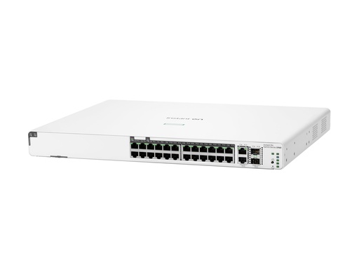 [JL807A#ABB] HPE Networking Instant On 1960 24G 20p Class4 4p Class6 PoE 2XGT 2SFP+ 370W Switch - Switch - L3 Lite - managed - 24 x 10/100/1000 + 2 x 10 Gigabit SFP+ + 2 x 100/1000/10GBase-T - an Rack montierbar - PoE (370 W)
