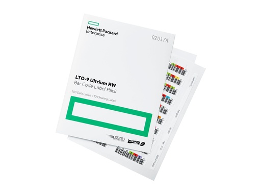 [Q2017A] HPE Barcode-Etiketten (LTO-9) - für HPE T950/TFinity Full Height EDBA Sled