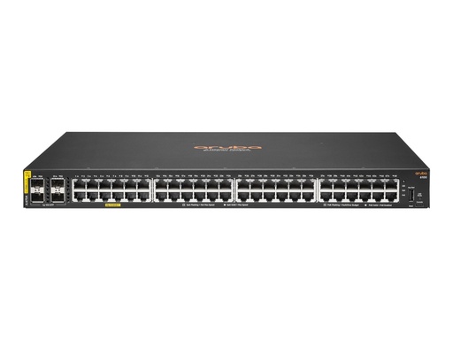 [JL675A#B2C] HPE Aruba 6100 48G Class4 PoE 4SFP+ 370W Switch - Switch - managed - 48 x 10/100/1000 (PoE+)