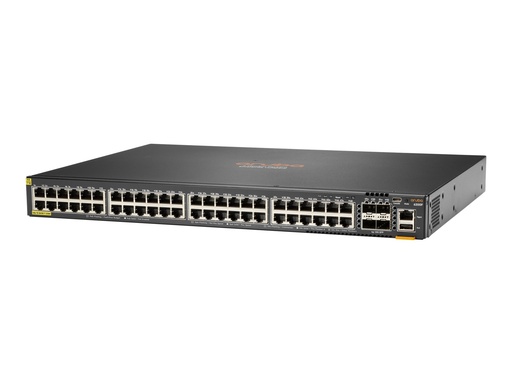 [JL727A#B2C] HPE Aruba 6200F 48G Class4 PoE 4SFP+ 370W Switch - Switch - L3 - managed - 48 x 10/100/1000 (PoE+)