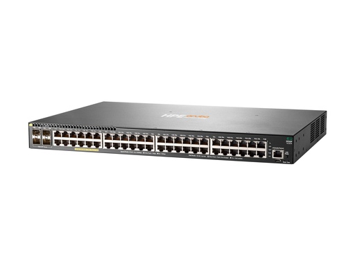 [JL262A#ACD] HPE Aruba 2930F 48G PoE+ 4SFP - Switch - L3 - managed - 48 x 10/100/1000 (PoE+)
