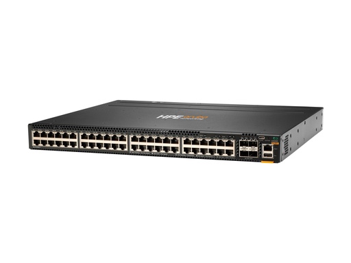 [JL762A#ABB] HPE Aruba 6300M - Switch - L3 - managed - 48 x 10/100/1000 + 4 x 1 Gigabit / 10 Gigabit / 25 Gigabit / 50 Gigabit SFP56 (Uplink / Stacking)