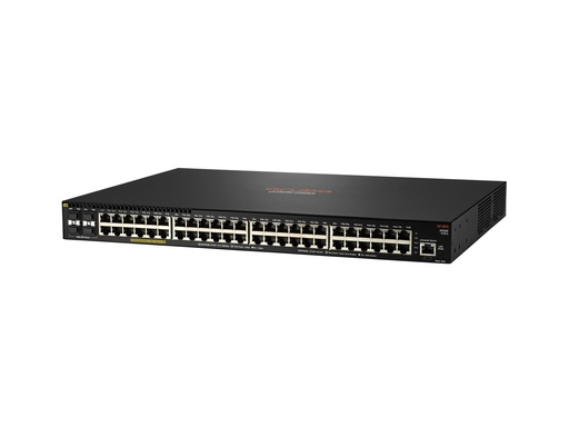[JL557A#ABB] HPE Aruba 2930F 48G PoE+ 4SFP - Switch - L3 - managed - 48 x 10/100/1000 (PoE+)
