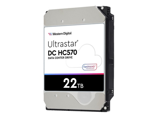 [0F48154] WD Ultrastar DC HC570 - Festplatte - verschlüsselt - 22 TB - intern - 3.5" (8.9 cm)
