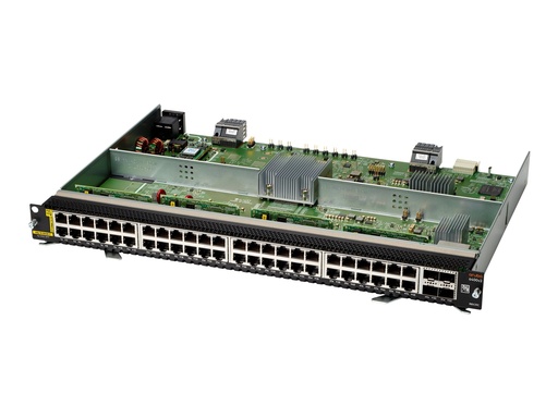 [R0X39C] HPE Aruba 6400 48-port 1GbE Class 4 PoE and 4-port SFP56 v2 Module - Switch - L3 - 48 x 10/100/1000 (PoE)