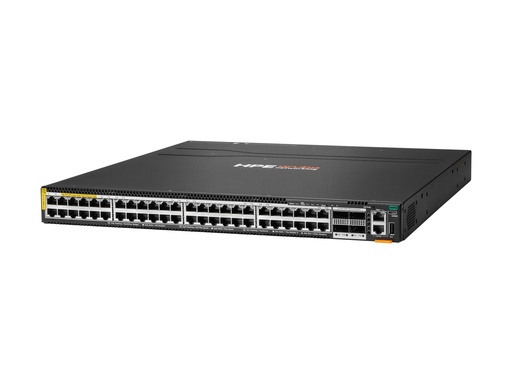 [S0E91A] HPE Aruba Networking CX 6300M 48p SR10 1G/2.5G/5G/10G PTP/AVB Class8 PoE 4p 100G MACsec Switch - Switch - nur horizontale Oberflächenmontage - L3 - managed - 48 x 100/1000/2.5G/5G/10GBase-T (PoE++)