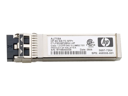 [AJ718A] HPE SFP (Mini-GBIC)-Transceiver-Modul - 8 GB Fibre Channel (SW)
