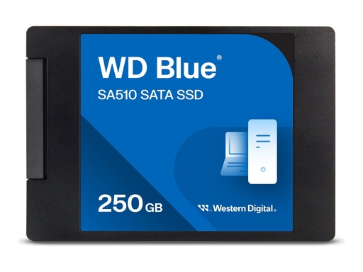 [WDS250G3B0A] WD Blue SA510 WDS250G3B0A - SSD - 250 GB - intern - 2.5" (6.4 cm)